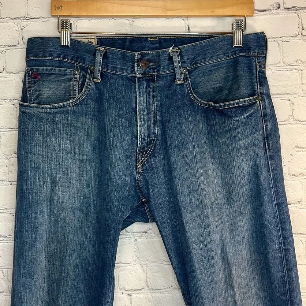 Polo‎ Ralph Lauren Mens Hampton Straight Leg Jeans size 32 x 30 Blue